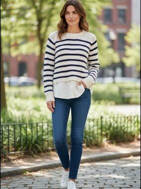 Mave by Anthropologie  Blue Women’s sweater